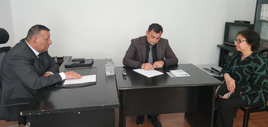 Nərimanov rayonunda müvəqqəti yaşayan Xocalı sakinlərinin səyyar görüş-qəbulu keçirilmişdir