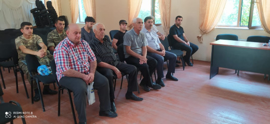 Xocalı rayon İcra Hakimiyyətinin başçısı Şahmar Usubov Ağcabədi rayonunda məcburi köçkünlər üçün salınmış Yeni yaşayış massivində müvəqqəti olaraq məskunlaşmış Xocalı rayon sakinlərinin səyyar-görüş qəbulunu keçirmişdir.