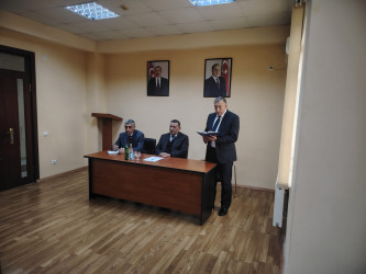 Bərdə rayonunda yaşayan Xocalı rayon sakinlərinin səyyar görüş-qəbulu keçirilmişdir