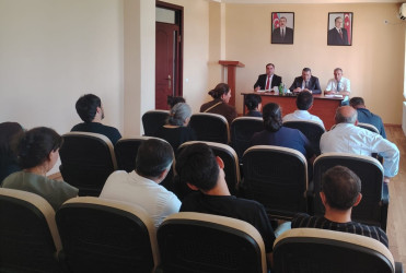 Bərdə rayonunda  müvəqqəti olaraq yaşayan Xocalı rayon sakinlərinin səyyar görüş-qəbulu keçirilmişdir