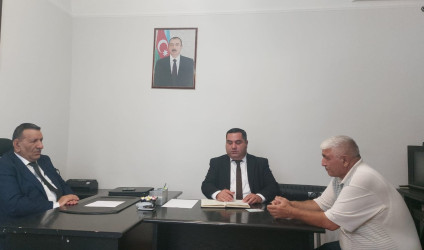 Bakı şəhərində müvəqqəti olaraq məskunlaşmış Xocalı rayon sakinlərinin səyyar görüş-qəbulu keçirilmişdir