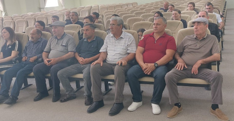 Bakı şəhəri Qaradağ rayonunda  müvəqqəti olaraq yaşayan Xocalı rayon sakinlərinin səyyar görüş-qəbulu keçirilmişdir