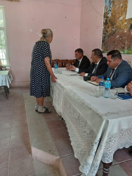Mingəçevir şəhəri Yeni həyat qəsəbəsində müvəqqəti məskunlaşmış Xocalı rayon sakinlərinin səyyar görüş-qəbulu keçirilmişdir