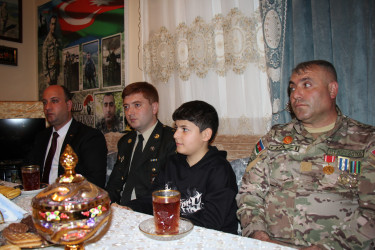 Şəhid ailələri ziyarət olundu