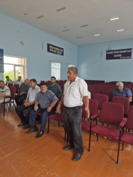 Ağdam rayon Quzanlı qəsəbəsində müvəqqəti məskunlaşmış Xocalı rayon sakinlərinin səyyar görüş-qəbulu keçirilmişdir.