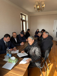 Sabunçu rayonu Ramana qəsəbəsində yaşayan Xocalı rayon sakinlərinin səyyar görüş-qəbulu keçirilmişdir