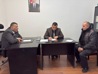 Bakı şəhərində yaşayan Xocalı rayon sakinlərinin səyyar görüş-qəbulu keçirilmişdir