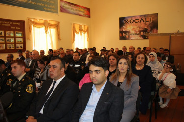 Xocalılar Ulu öndərin doğum gününü ehtiramla qeyd etdilər