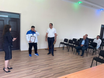 Dünya ikincisi olan idmançımızla görüş keçirilib