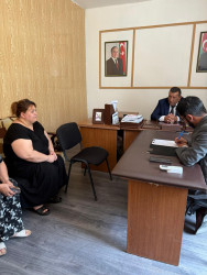 Sabunçu rayonunda müvəqqəti məskunlaşmış Xocalı rayon sakinlərinin səyyar görüş-qəbulu keçirilmişdir.