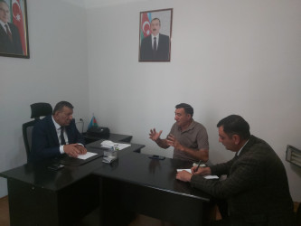 Nərimanov rayonunda məskunlaşmış Xocalı rayon sakinlərinin növbəti səyyar görüş-qəbulu keçirilmişdir