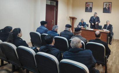 Bərdə rayonunda yaşayan Xocalı rayon sakinlərinin səyyar görüş-qəbulu keçirilmişdir