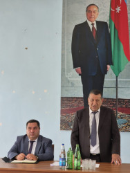 Ağdam rayon Quzanlı qəsəbəsində müvəqqəti məskunlaşmış Xocalı rayon sakinlərinin səyyar görüş-qəbulu keçirilmişdir.