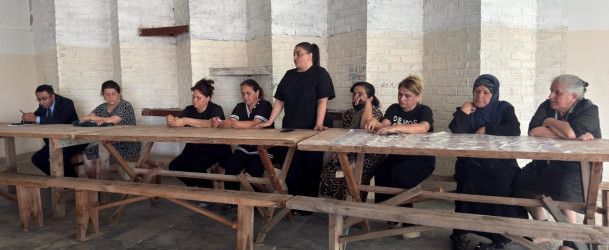 Binəqədi rayonunda  müvəqqəti olaraq yaşayan Xocalı rayon sakinlərinin səyyar görüş-qəbulu keçirilmişdir