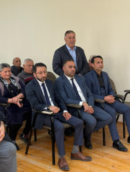 Bakı şəhəri Sabunçu rayonunda müvəqqəti məskunlaşmış Xocalı rayon sakinlərinin səyyar görüş-qəbulu keçirilmişdir.
