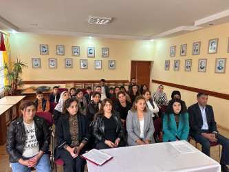 Müstəqilliyin Bərpası Gününə həsr olunan tədbir keçirilib