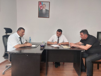 Nərimanov rayonunda Xocalı rayon sakinlərinin növbəti səyyar görüş-qəbulu keçirilmişdir