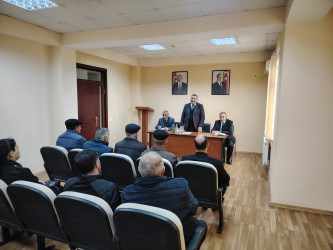 Bərdə rayonunda yaşayan Xocalı rayon sakinlərinin səyyar görüş-qəbulu keçirilmişdir