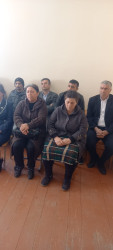 Goranboy rayon Yuxarı Ağcakənd qəsəbəsində müvəqqəti olaraq yaşayan Xocalı rayon sakinlərinin səyyar görüş-qəbulu keçirilmişdir