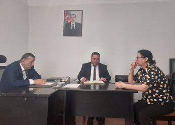 Bakı şəhərində müvəqqəti olaraq məskunlaşmış Xocalı rayon sakinlərinin səyyar görüş-qəbulu keçirilmişdir