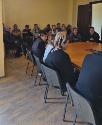 Goranboy şəhəri Yeni yaşayış massivində məskunlaşmış Xocalı rayon sakinlərinin səyyar görüş-qəbulu keçirilmişdir