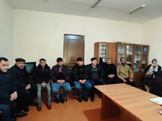 Ağdam rayonu Quzanlı qəsəbəsində yaşayan Xocalı rayon sakinlərinin səyyar görüş-qəbulu keçirilmişdir