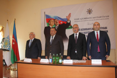 Yeni Azərbaycan Partiyası Xocalı rayon təşkilatının XI konfransı keçirilib