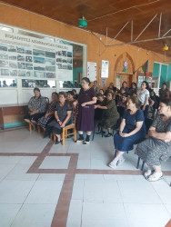 Sabunçu rayonunda müvəqqəti olaraq məskunlaşmış Xocalı rayon sakinlərinin səyyar görüş-qəbulu keçirilmişdir