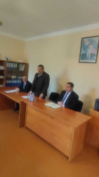 Şəki rayonunda müvəqqəti olaraq yaşayan Xocalı rayon sakinlərinin səyyar görüş-qəbulu keçirilmişdir