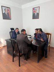 Bakı şəhərində müvəqqəti məskunlaşmış Xocalı rayon sakinlərinin səyyar görüş-qəbulu keçirilmişdir.
