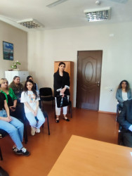 Zaqatala rayonunda müvəqqəti olaraq yaşayan Xocalı rayon sakinlərinin səyyar görüş-qəbulu keçirilmişdir