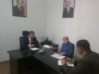 Nərimanov rayonunda məskunlaşmış Xocalı rayon sakinlərinin növbəti səyyar görüş-qəbulu keçirilmişdir