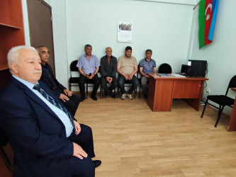 Qəbələ şəhərində müvəqqəti olaraq yaşayan Xocalı rayon sakinlərinin səyyar görüş-qəbulu keçirilmişdir