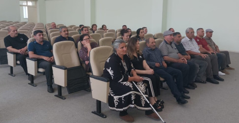 Bakı şəhəri Qaradağ rayonunda  müvəqqəti olaraq yaşayan Xocalı rayon sakinlərinin səyyar görüş-qəbulu keçirilmişdir
