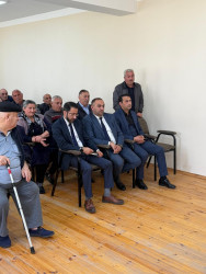 Bakı şəhəri Sabunçu rayonunda müvəqqəti məskunlaşmış Xocalı rayon sakinlərinin səyyar görüş-qəbulu keçirilmişdir.