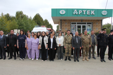 Şəhidlərimizin əziz xatirəsi bir dəqiqəlik sükutla anılıb