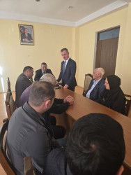 Yevlax şəhərində yaşayan Xocalı rayon sakinlərinin səyyar görüş-qəbulu keçirilmişdir