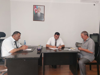 Nərimanov rayonunda Xocalı rayon sakinlərinin növbəti səyyar görüş-qəbulu keçirilmişdir