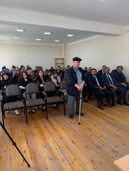 Bakı şəhəri Sabunçu rayonunda müvəqqəti məskunlaşmış Xocalı rayon sakinlərinin səyyar görüş-qəbulu keçirilmişdir.