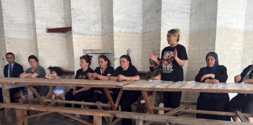 Binəqədi rayonunda  müvəqqəti olaraq yaşayan Xocalı rayon sakinlərinin səyyar görüş-qəbulu keçirilmişdir