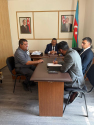 Sabunçu rayonunda müvəqqəti məskunlaşmış Xocalı rayon sakinlərinin səyyar görüş-qəbulu keçirilmişdir.