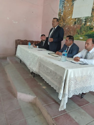 Mingəçevir şəhəri Yeni həyat qəsəbəsində müvəqqəti məskunlaşmış Xocalı rayon sakinlərinin səyyar görüş-qəbulu keçirilmişdir