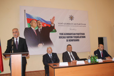 Yeni Azərbaycan Partiyası Xocalı rayon təşkilatının XI konfransı keçirilib