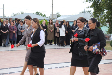 27 sentyabr - Anım Gününə həsr olunmuş ümumrayon tədbiri keçirildi