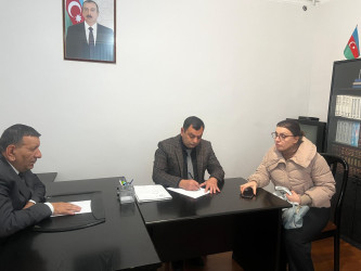 Nərimanov rayonu Bakuvi-20 ünvanında yaşayan Xocalı rayon sakinlərinin səyyar görüş-qəbulu keçirilmişdir