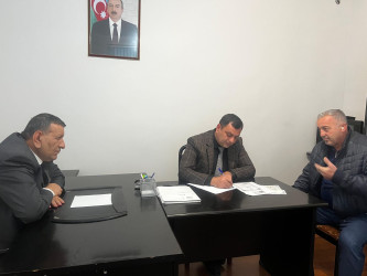 Nərimanov rayonu Bakuvi-20 ünvanında yaşayan Xocalı rayon sakinlərinin səyyar görüş-qəbulu keçirilmişdir