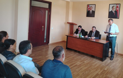 Bərdə rayonunda  müvəqqəti olaraq yaşayan Xocalı rayon sakinlərinin səyyar görüş-qəbulu keçirilmişdir