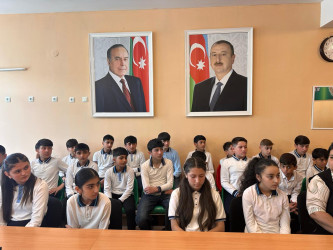 “Narkomanlığa və narkotik vasitələrin qanunsuz dövriyyəsinə qarşı mübarizə”, "Erkən nikah və onun fəsadları", “Məişət zorakılığına qarşı mübarizə” mövzularında silsilə maarifləndirici tədbirlər davam edir