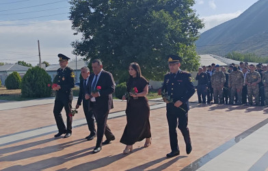 Xocalılar 27 Sentyabr – Anım Günündə şəhidlərin xatirəsini yad ediblər