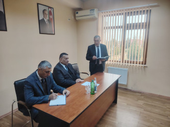 Bərdə rayonunda yaşayan Xocalı rayon sakinlərinin səyyar görüş-qəbulu keçirilmişdir